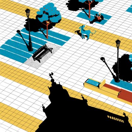 Ilustración Plaza de la Iglesia